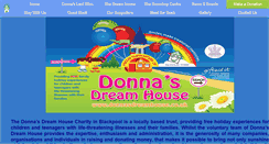 Desktop Screenshot of donnasdreamhouse.co.uk