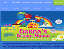 Tablet Screenshot of donnasdreamhouse.co.uk